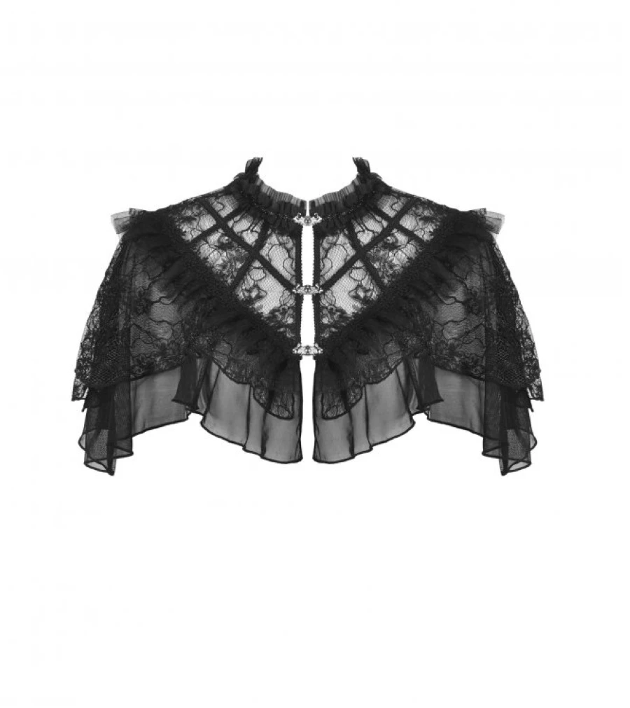 Mini Cape Dentelle DARK IN LOVE 6 Mini Cape Dentelle DARK IN LOVE â Image 4