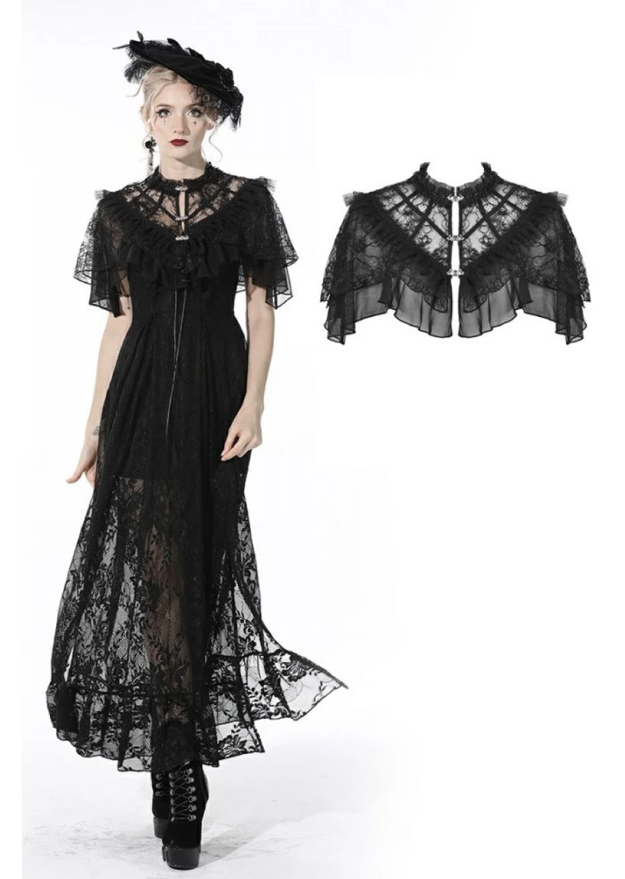 Mini Cape Dentelle DARK IN LOVE 3 Mini Cape Dentelle DARK IN LOVE