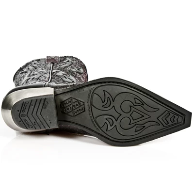 Santiags Cuir NEW ROCK M.7921-C15 7 Santiags Cuir NEW ROCK M.7921-C15 – Image 5