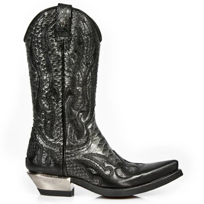 Santiags Cuir NEW ROCK M.7921-C14 3 Santiags Cuir NEW ROCK M.7921-C14