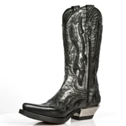 Santiags Cuir NEW ROCK M.7921-C14 9 Santiags Cuir NEW ROCK M.7921-C14 -DISCOBOLE Soldes 80