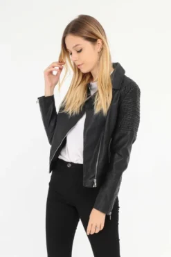 Perfecto Simili Cuir Noir