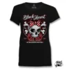 T-shirt Femme BLACK HEART 'heart Bow' -DISCOBOLE Soldes 9094black heart bow 900