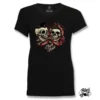 T-shirt Femme BLACK HEART 'true Love' -DISCOBOLE Soldes 9097 triko black heart true love 900