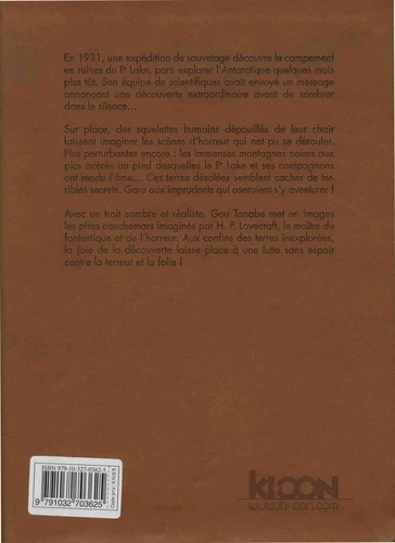 Manga Lovecraft Tome1 4 Manga Lovecraft Tome1 – Image 2