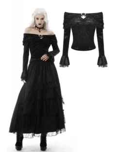 Haut Victorien DARK IN LOVE 'Leacia'