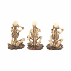 NEMESIS NOW Set Figurines Squelettes De La Sagesse -DISCOBOLE Soldes al50292 3 900