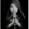 Carte Postale 3D Anne STOKES 'Gothic Prayer' 2 Carte Postale 3D Anne STOKES 'Gothic Prayer' -DISCOBOLE Soldes alcp16 900