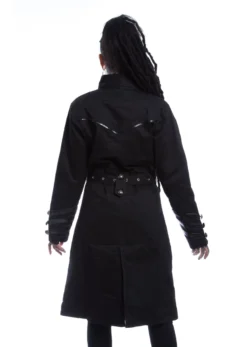 Manteau POIZEN INDISTRIES 'althea' -DISCOBOLE Soldes althea coat black chemical black 2 900