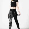 Leggings KILLSTAR 'Amnesia' -DISCOBOLE Soldes amnesia leggings w b x1600 900