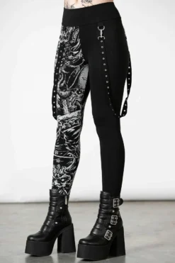 Leggings KILLSTAR 'Amnesia' -DISCOBOLE Soldes amnesia leggings w e x1600 900