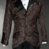 Veste Steampunk Brocarde 2 Veste Steampunk Brocarde -DISCOBOLE Soldes axinite tailcoat 900