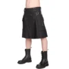 Kilt Noir BLACK PISTOLS -DISCOBOLE Soldes b 2 12 001 00 500x500 900
