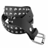 Ceinture Cuir 2 Rangs 'cône' -DISCOBOLE Soldes b003 900