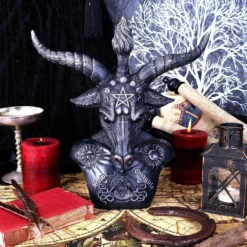 NEMESIS NOW Buste BAPHOMET En Résine -DISCOBOLE Soldes b5114r0 8 900