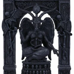 NEMESIS NOW Figurine Temple BAPHOMET En Résine Noire -DISCOBOLE Soldes b5902v2 4 900