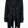Manteau Gothique POIZEN INDUSTRIES -DISCOBOLE Soldes barnescoat 900