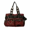 Sac Gothique BANNED Noir Et Rouge