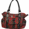Grand Sac à Main BANNED Tartan