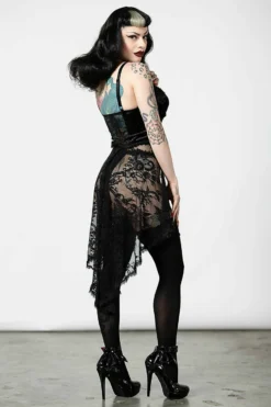 Guêpière KILLSTAR 'be Veiled' -DISCOBOLE Soldes be veiled lace basque d x1600 900