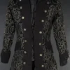 Veste Victorienne Style Pirate -DISCOBOLE Soldes black jacquard pirate jacket 11 900