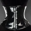 Serre-taille Gothique PVC Noir -DISCOBOLE Soldes black pvc waist cincher 1 900