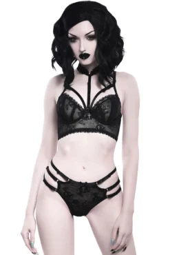 Culotte Gothique KILLSTAR 'belfry' 8 Culotte Gothique KILLSTAR 'belfry' -DISCOBOLE Soldes bloodbath bra set b x16001 900