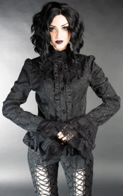 Chemisier Baroque Noir