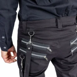 Pantalon Goth/rock HEARTLESS 12 Pantalon Goth/rock HEARTLESS -DISCOBOLE Soldes bronte pants mens black heartless 4 900