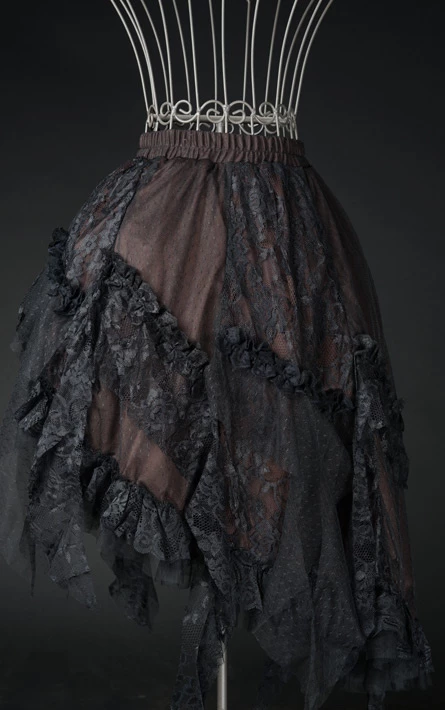 Jupe Steampunk à Volants 4 Jupe Steampunk à Volants – Image 2