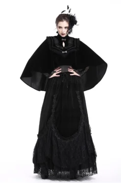 Cape Velours DARK IN LOVE 'mortelia' 13 Cape Velours DARK IN LOVE 'mortelia' -DISCOBOLE Soldes bw050 104 900