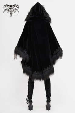 Cape DEVIL FASHION 'romance Noire' -DISCOBOLE Soldes ca0199 900