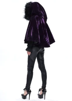 Cape Violette DEVIL FASHION 'Saba' 12 Cape Violette DEVIL FASHION 'Saba' -DISCOBOLE Soldes ca029023 900