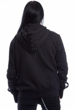 Veste Zippée VIXXSIN 'caius' -DISCOBOLE Soldes caius hood mens black vixxsin 2 900
