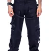 Pantalon Baggy POIZEN INDUSTRIES 'calix' -DISCOBOLE Soldes calix pants black chemical black 1 900