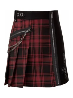 Mini Jupe KILLSTAR 'calling Alice Tartan'