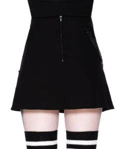 Mini Jupe KILLSTAR 'calling Alice Black' -DISCOBOLE Soldes calling alice mini skirt black 2 1 900
