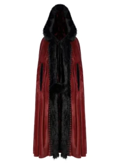 Longue Cape Femme PUNK RAVE 'lune Rousse' -DISCOBOLE Soldes capture one 0524911 900