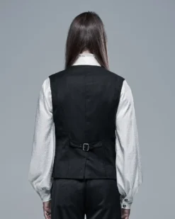 Gilet Sans Manches PUNK RAVE 'baron Noir' -DISCOBOLE Soldes captureonecatalog0820 900