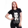 T-shirt MERCREDI ADDAMS 'certified Insane' -DISCOBOLE Soldes certified wednesday t black heartless 11 900
