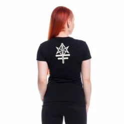 T-shirt MERCREDI ADDAMS 'certified Insane' -DISCOBOLE Soldes certified wednesday t black heartless 21 900