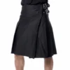 Kilt POIZEN INDUSTRIES 'chor' -DISCOBOLE Soldes chor kilt black mens poizen industries 1 900
