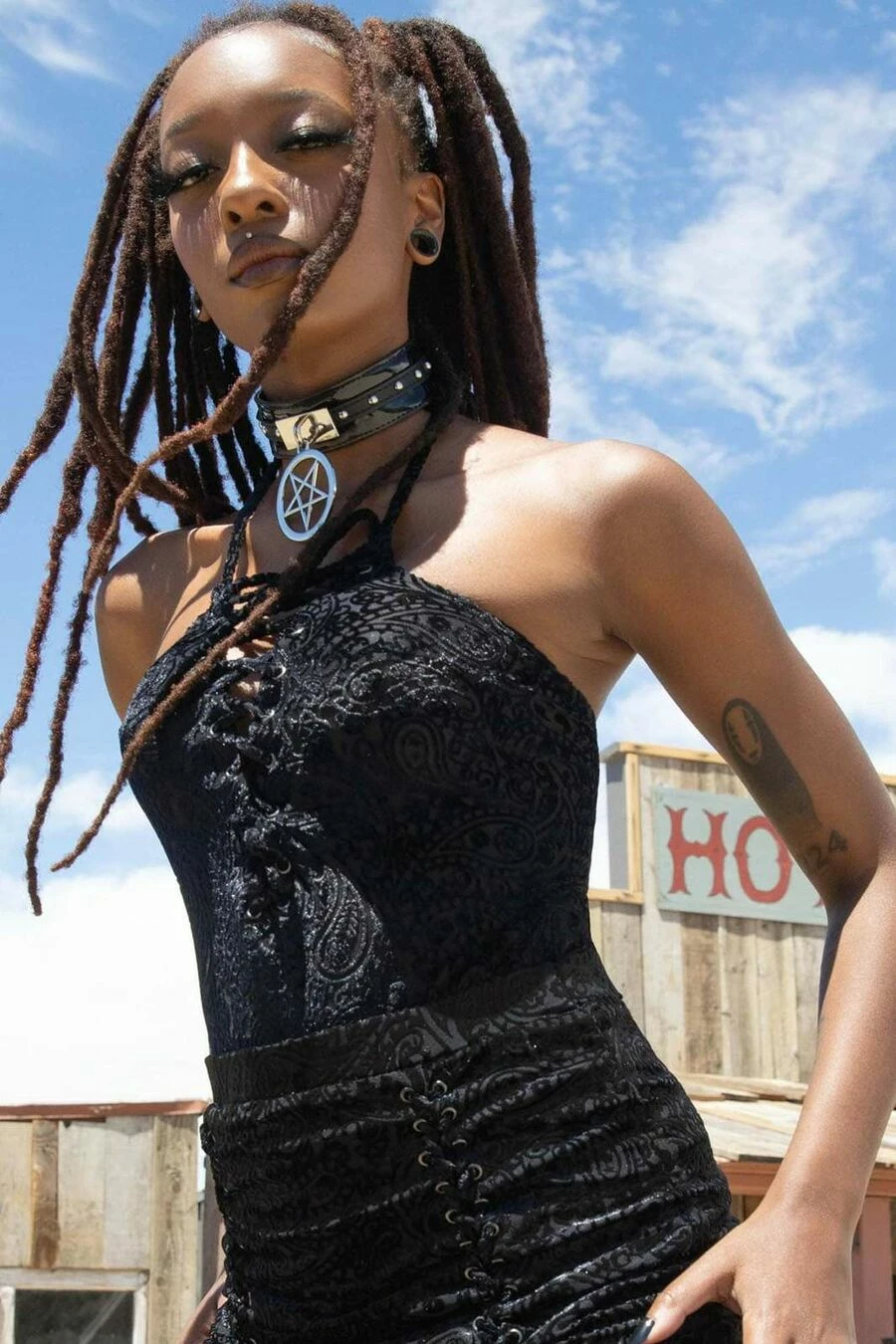 Body Velours KILLSTAR 'midnyte' 3 Body Velours KILLSTAR 'midnyte'