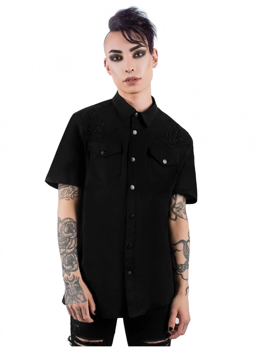Chemise KILLSTAR 'crossed Out' 3 Chemise KILLSTAR 'crossed Out'