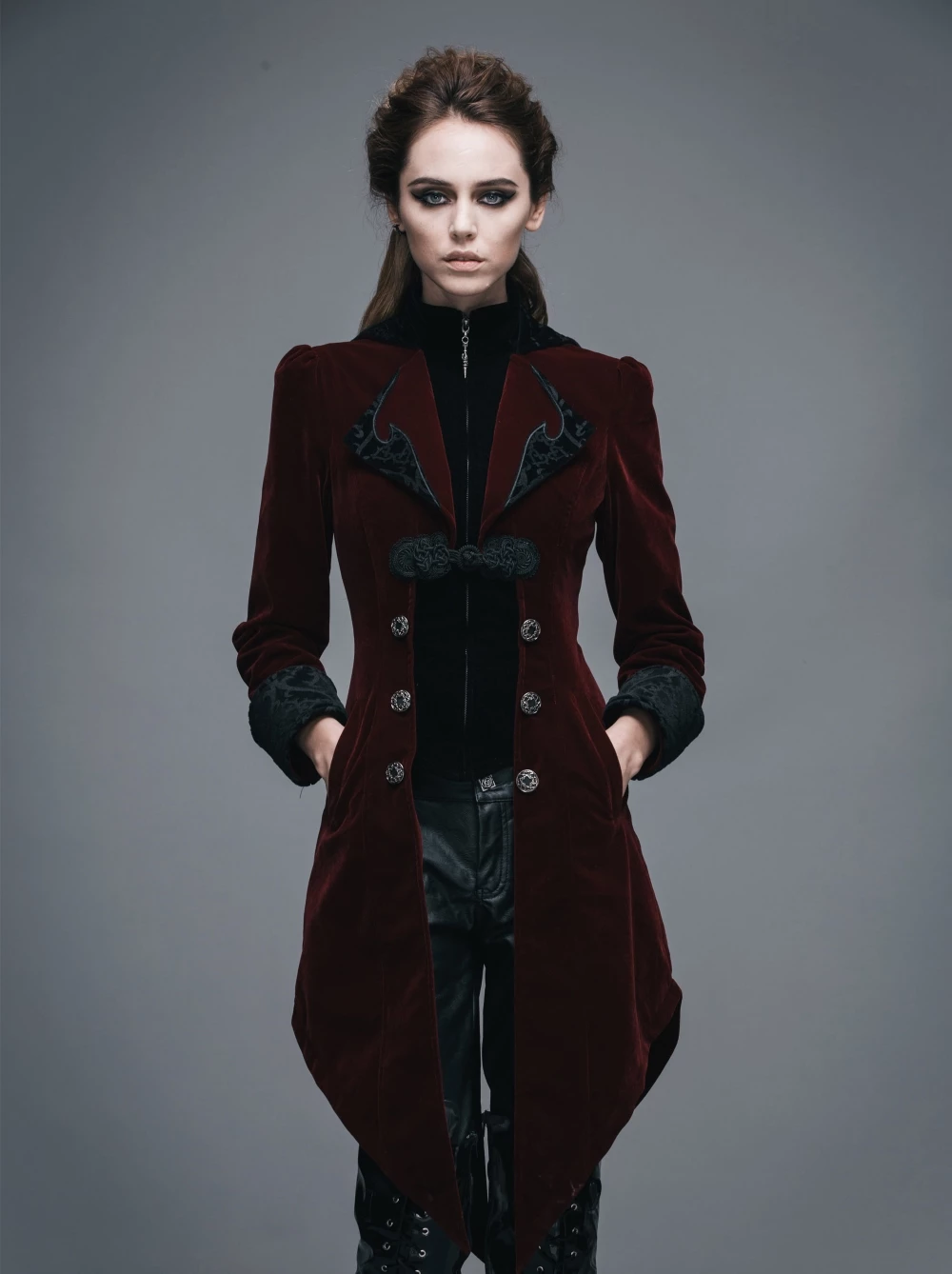 Veste Gothique Femme DEVIL FASHION 3 Veste Gothique Femme DEVIL FASHION