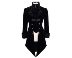 Veste Gothique Vampire Homme DEVIL FASHION -DISCOBOLE Soldes ct02201 1