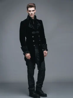 Veste Gothique Vampire Homme DEVIL FASHION -DISCOBOLE Soldes ct02201 22
