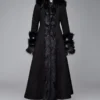 Long Manteau DEVIL FASHION 'black Sirena' -DISCOBOLE Soldes ct1261 900
