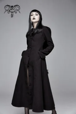 Long Manteau DEVIL FASHION 'black Sirena' 11 Long Manteau DEVIL FASHION 'black Sirena' -DISCOBOLE Soldes ct1269 900