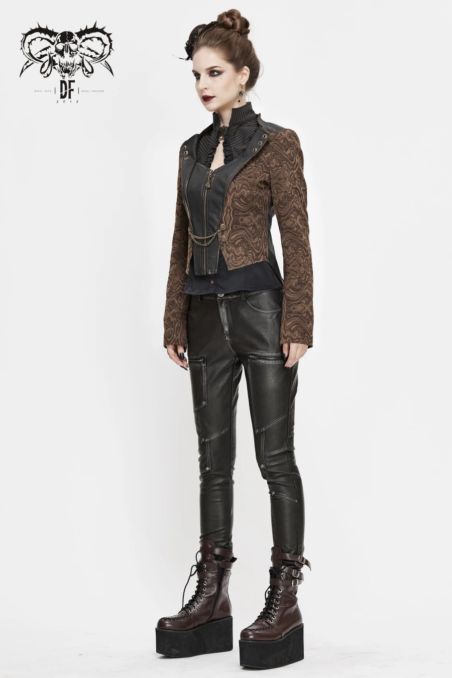 Veste Steampunk DEVIL FASHION 'Halvorsen' 6 Veste Steampunk DEVIL FASHION 'Halvorsen' â Image 4